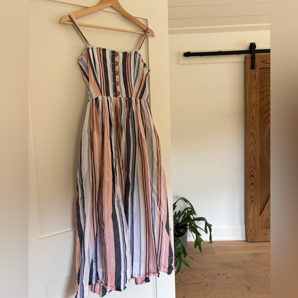 Anthropologie Free People Lilah Multi Striped Dress, small - Picture 2 of 8